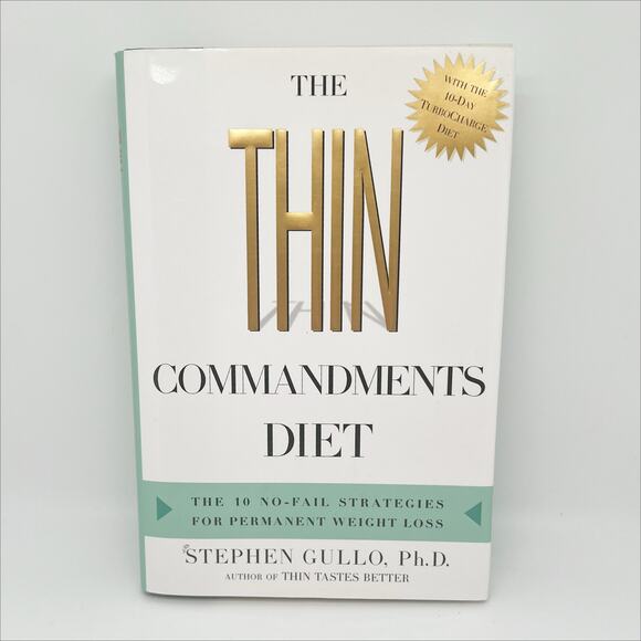 The Thin Commandments Diet Book by Stephen Gullo, Ph.D. - Picture 1 of 2